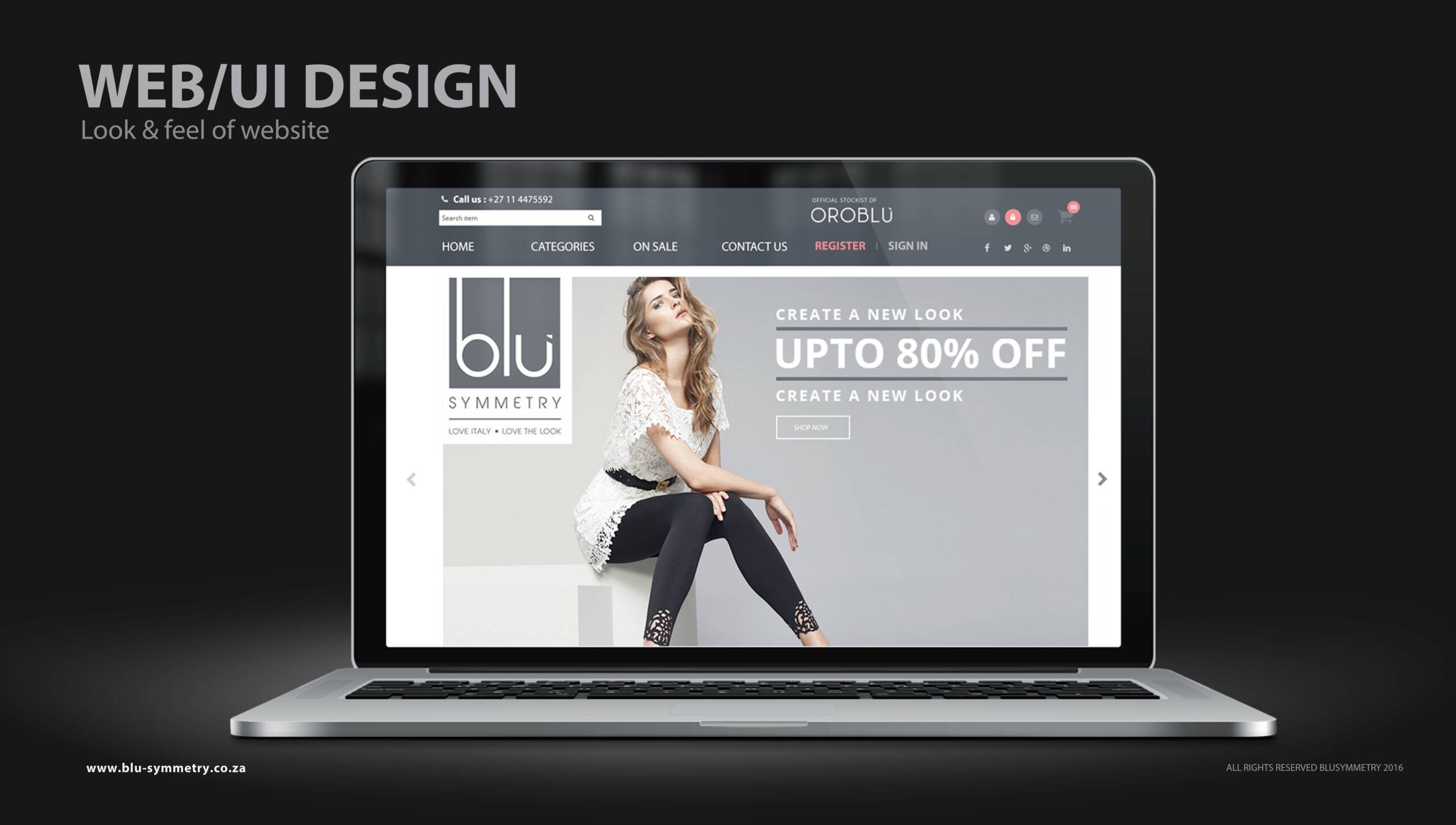 Blu symmetry ecommerce platform